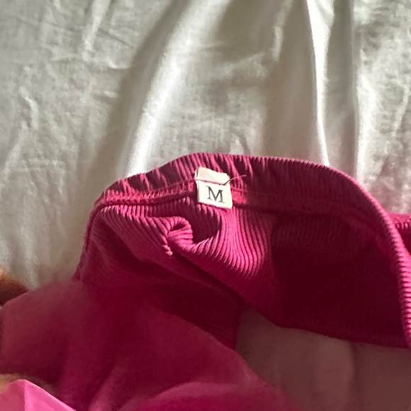 Pink Ruffled Strapless Top - Picture 6 of 6